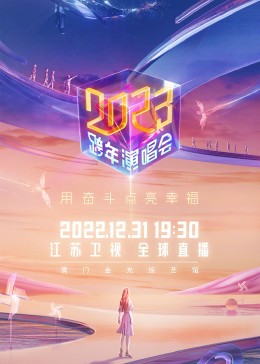 苏卫视2023跨年演唱会海报